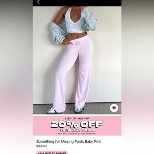 Light Pink Lounge Pants